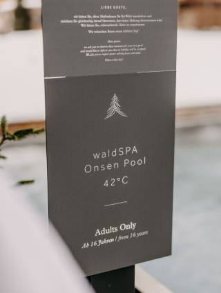 waldSPA Onsen Pool 42°C