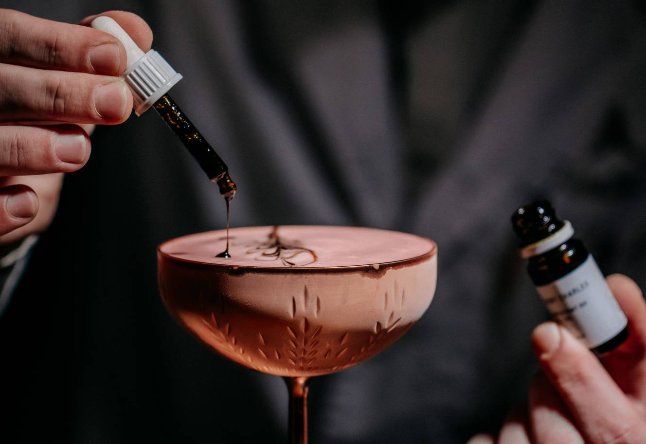 Signature Drinks des Forsthofgut vorbereiten