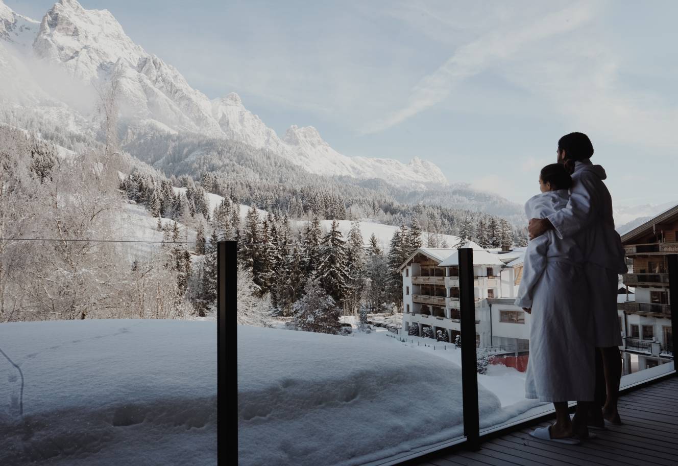 Feuer im waldSPA des Naturhotel Forsthofgut