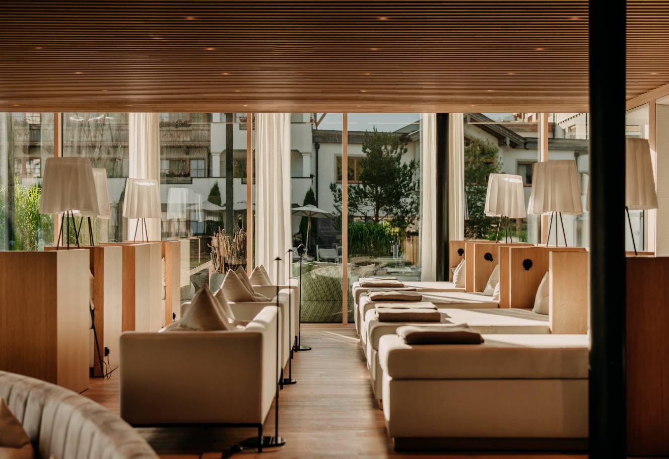 Feuer im waldSPA des Naturhotel Forsthofgut