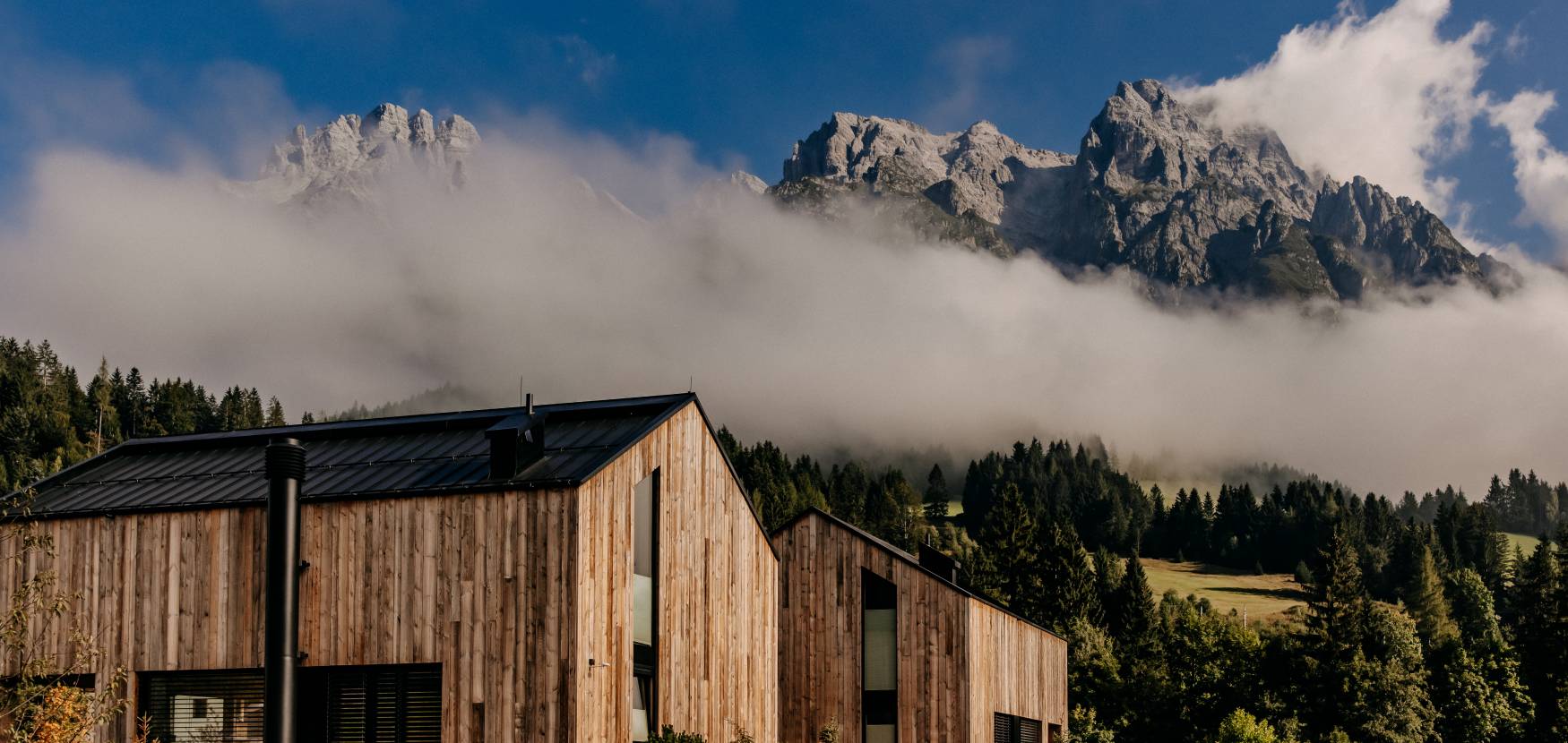 View of the Leoganger Steinberge