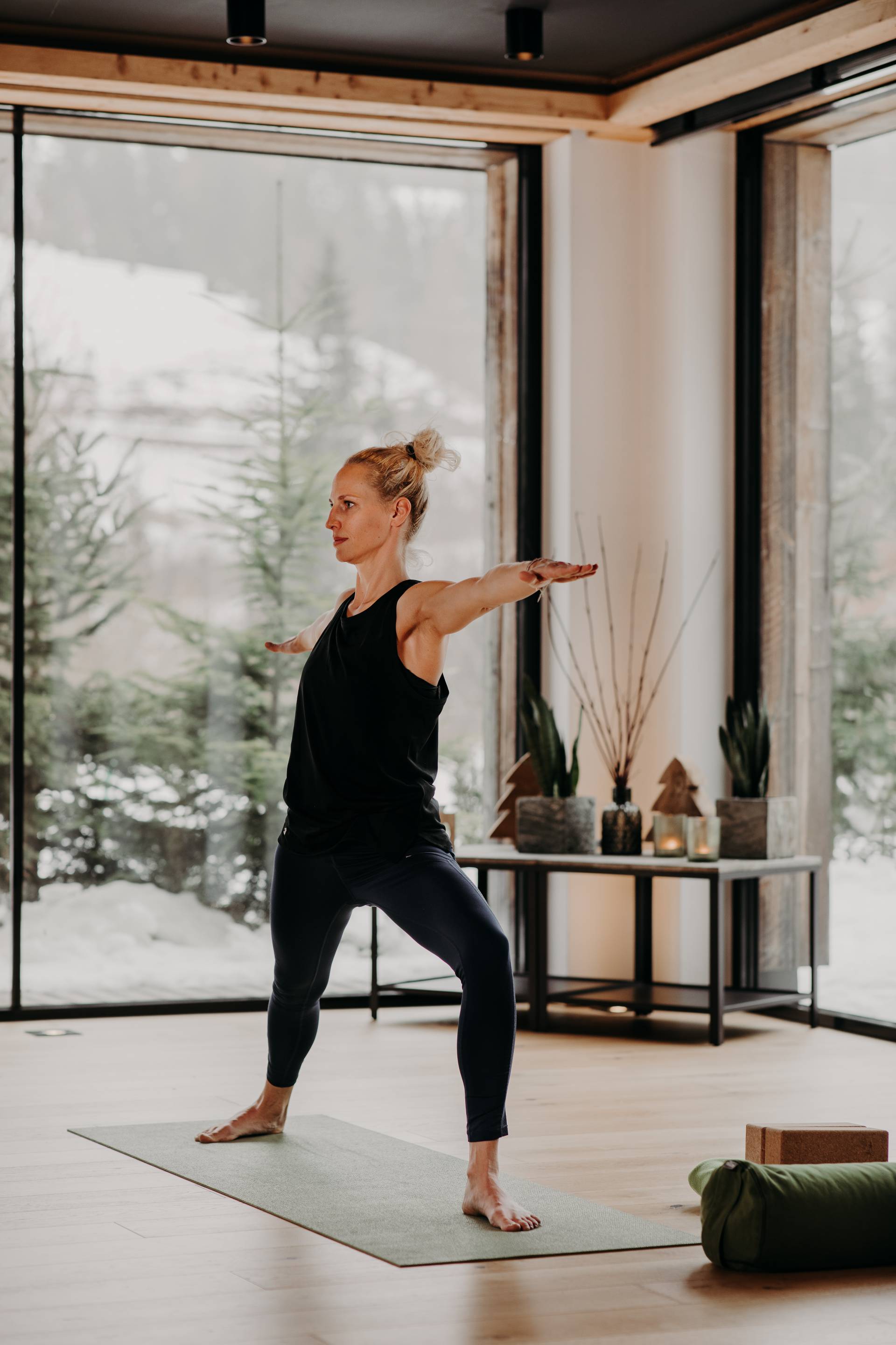 Winterwald in Österreich