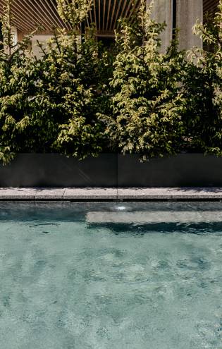 Onsenpool im waldSPA