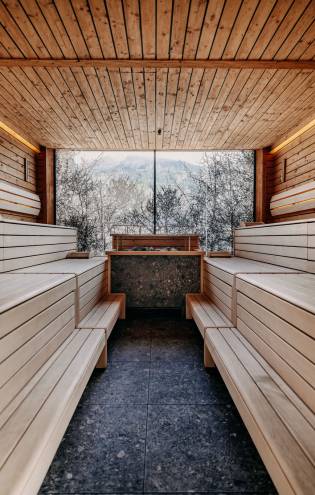 Sauna  - Naturhotel Forsthofgut