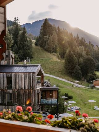 Sonnenaufgang in den Leoganger Bergen