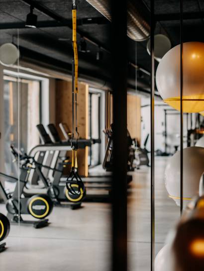 Fitnessraum im Naturhotel Forsthofgut