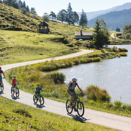 Biking for the whole family - Naturhotel Forsthofgut