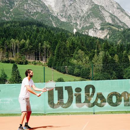 Matches in a beautiful setting - Naturhotel Forsthofgut