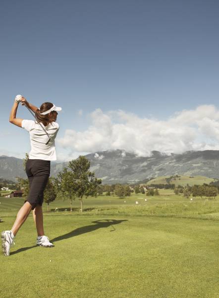 Golf court at Saalfelden Leogang