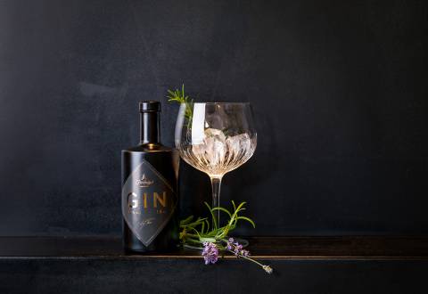 Gin Cocktail Eiswürfel Kulinarik