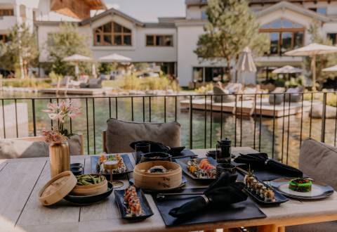 Sushi Table at mizumi in Leogang