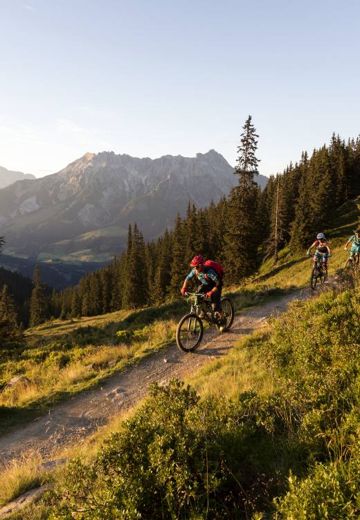 Sommerurlaub in den Bergen - Aktivurlaub mit Mountainbike