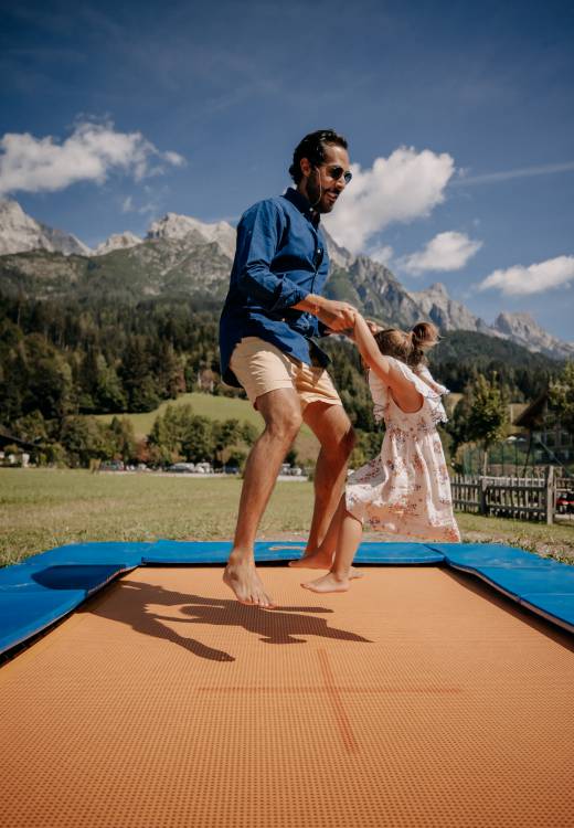 Spielplatz Familienurlaub Österreich Leogang