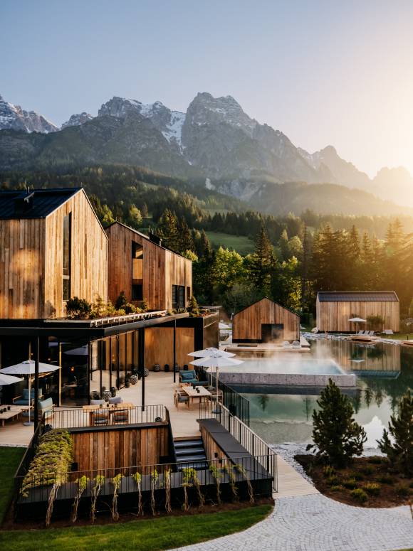 Panoramablick über das Seehaus