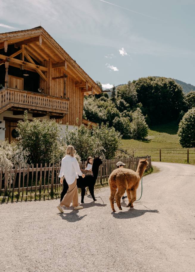 miniGUT children's farm familiy vacation austria Leogang