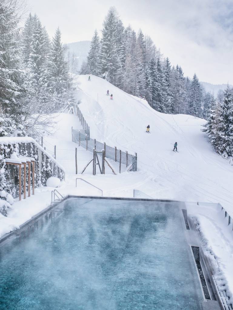 Zimní wellness - Naturhotel Forsthofgut