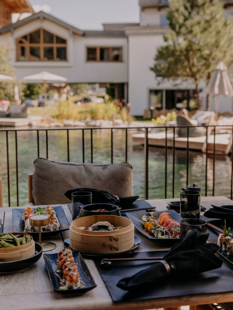 Sushi Table at mizumi in Leogang