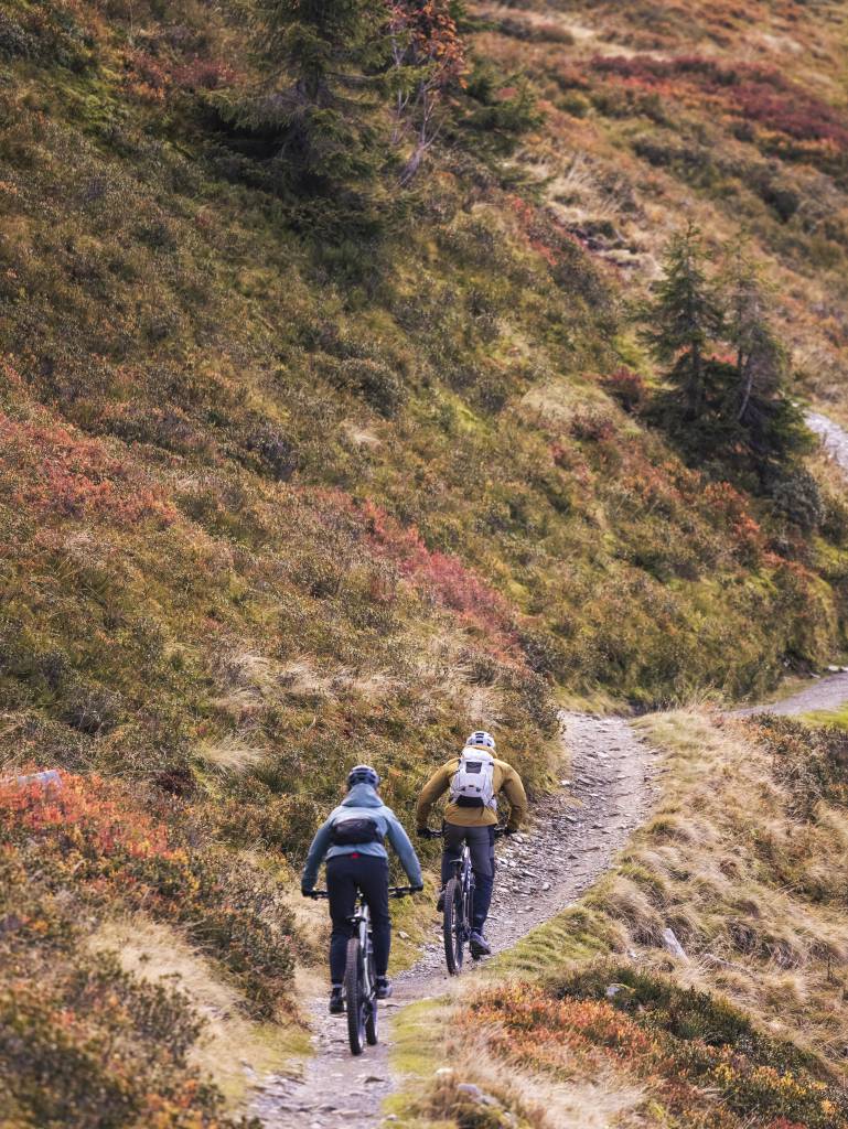 Summer holiday in the mountains - active holiday with mountainbikes 