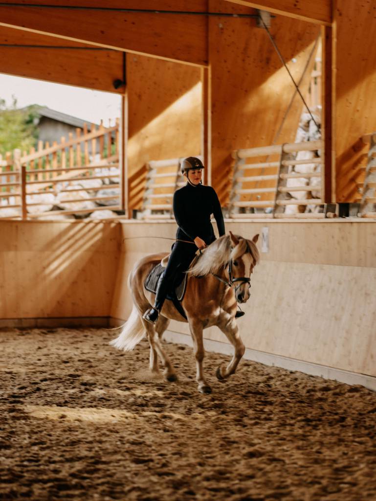 Reithalle & Reitplatz - Naturhotel Forsthofgut