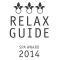 3 lilies in the Relax Guide 2014 - Naturhotel Forsthofgut