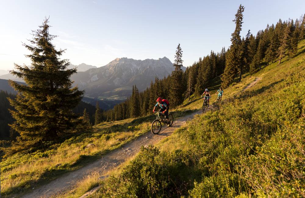 Sommerurlaub in den Bergen - Aktivurlaub mit Mountainbike