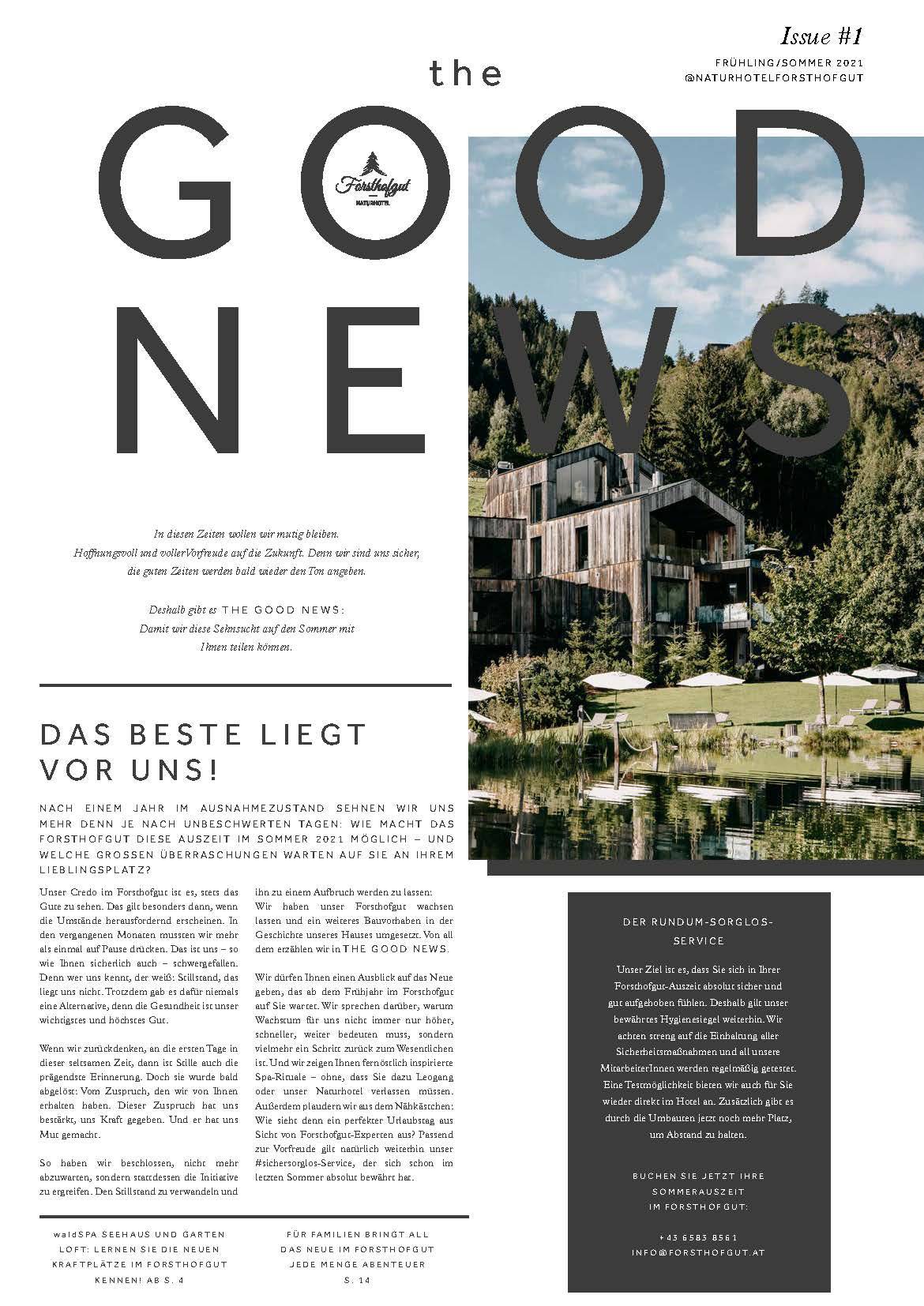 The Good News Frühling/Sommer 2021