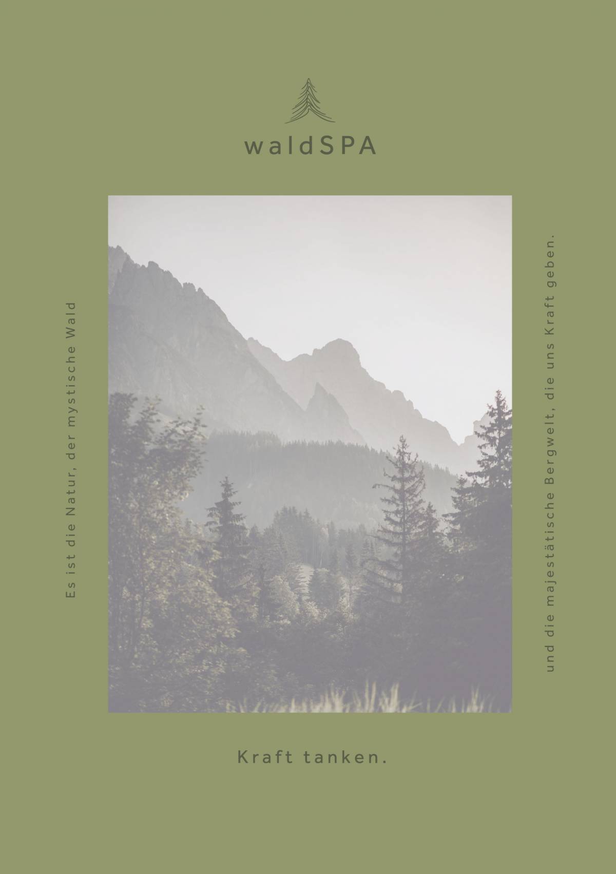 waldSPA Broschüre vom Forsthofgut