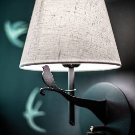 Lamp detail - Naturhotel Forsthofgut
