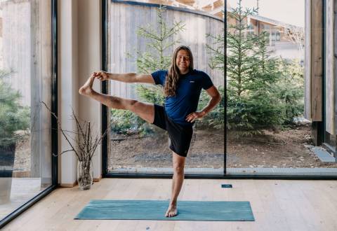 Yoga teacher Mandi - Naturhotel Forsthofgut