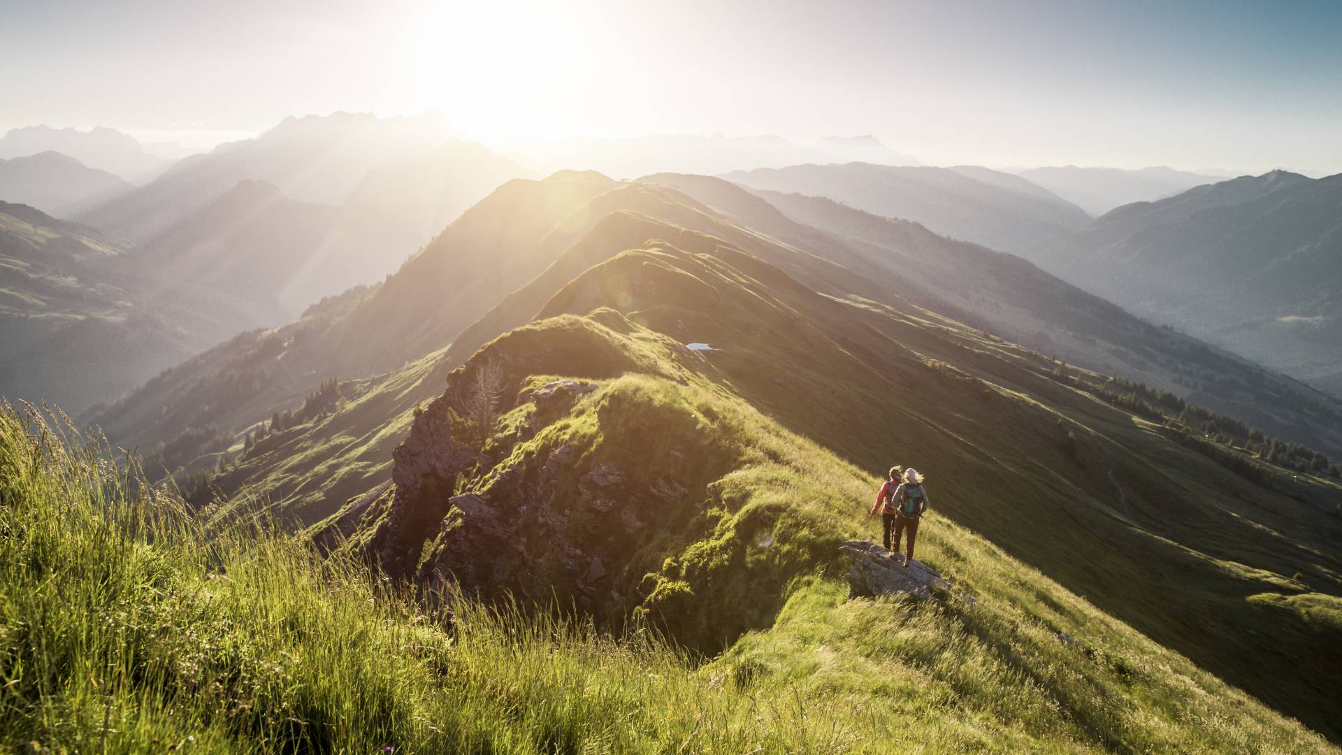 Hiking in Leogang