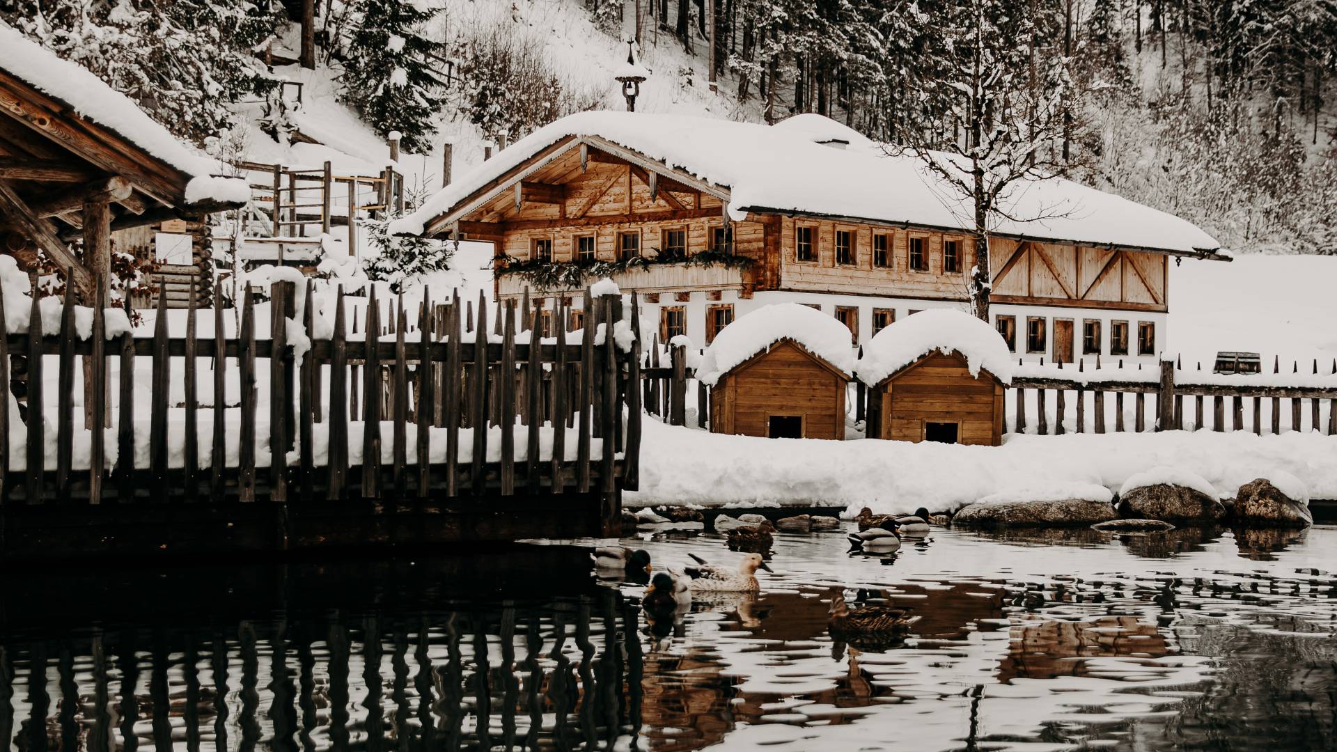 miniGUT Kinderbauernhof im Winter