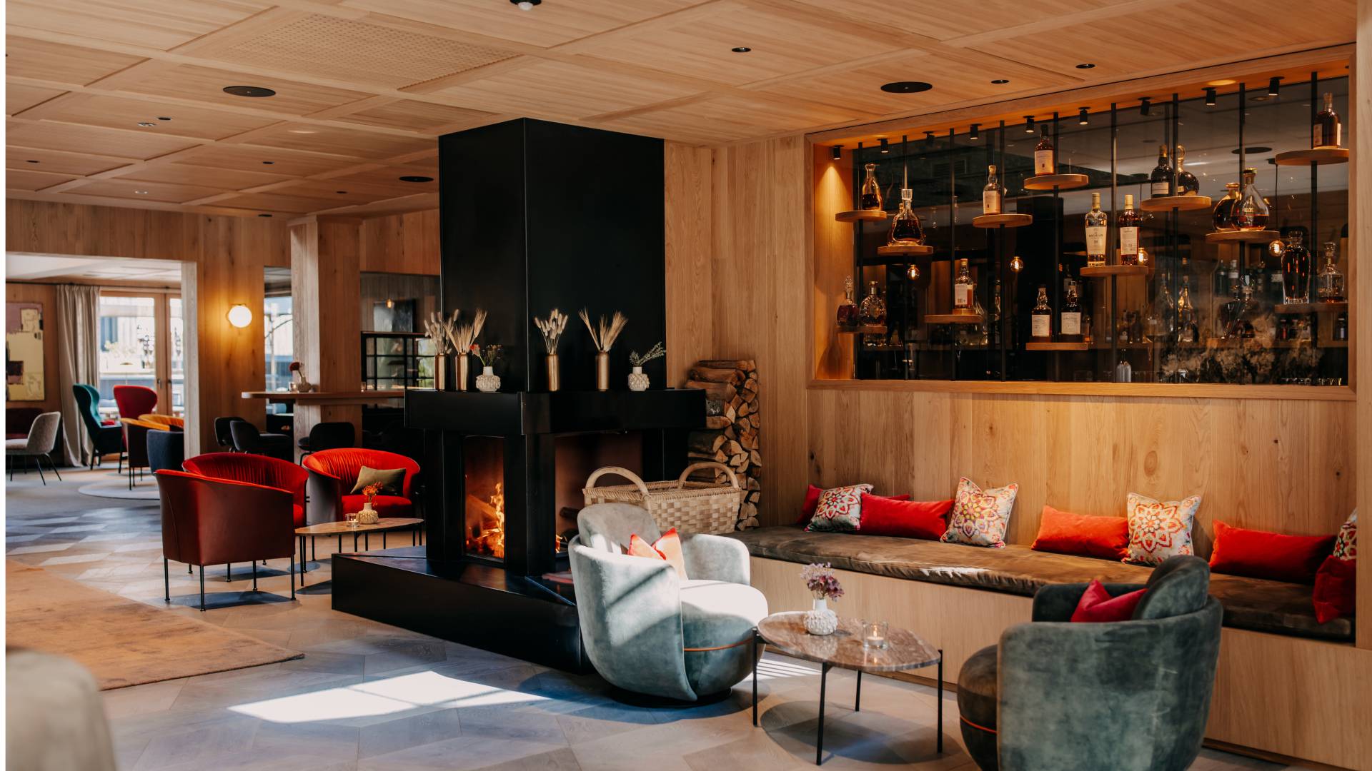 Lobby im Naturhotel Forsthofgut